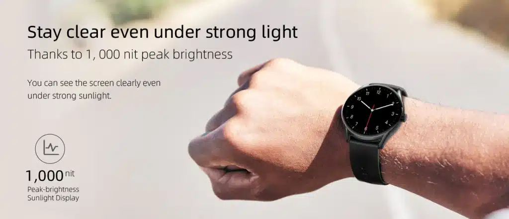 QCY Watch GT Smart Watch Retina AMOLED Display Price In Bangladesh