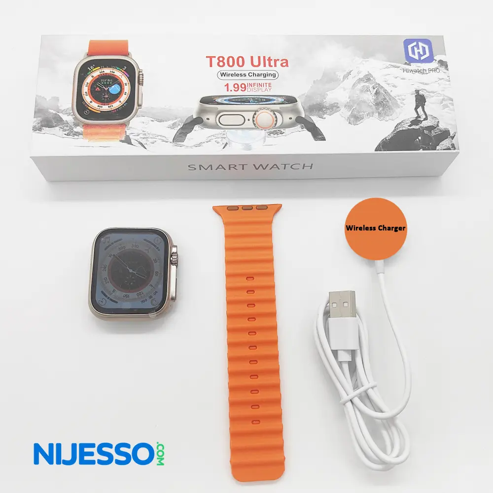 T800 Ultra Series 8 Smartwatch Series 8 with Wireless Charging