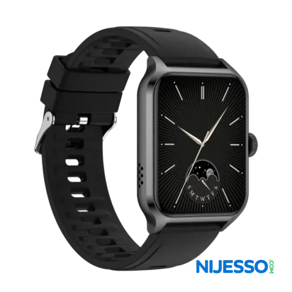 T97 Bluetooth Calling Smartwatch side view transparent