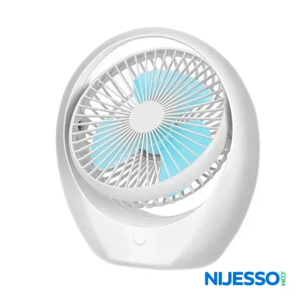 Portable Rechargeable Fan with AC DC