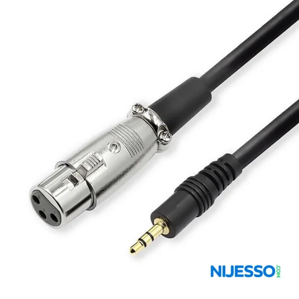 XLR to 3.5mm Microphone Jack Cable