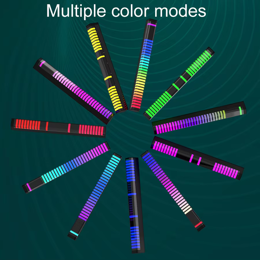 RGB Rechargeable Rhythm Light With Voice-Activated Pickup (D8-32) – Without App
