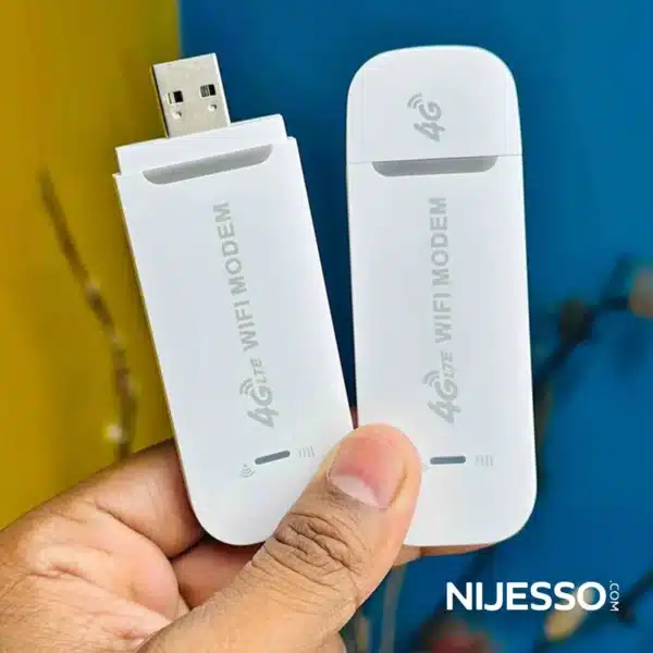 4G LTE WiFi Modem- Support All Bangladesh SIM Cards- White Color