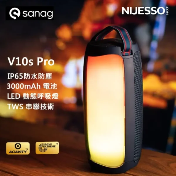 Sanag V10S Pro 10W RGB Bluetooth Speaker