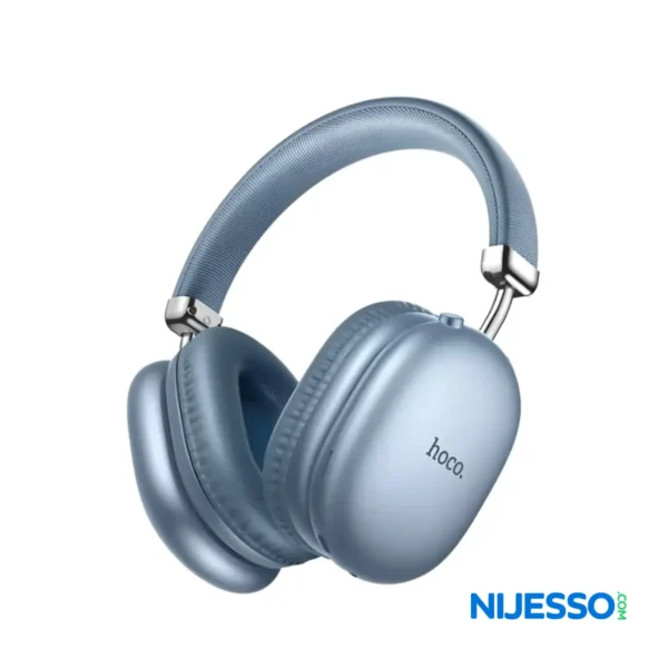 Hoco W35 Max Wireless Headphone- Blue Color