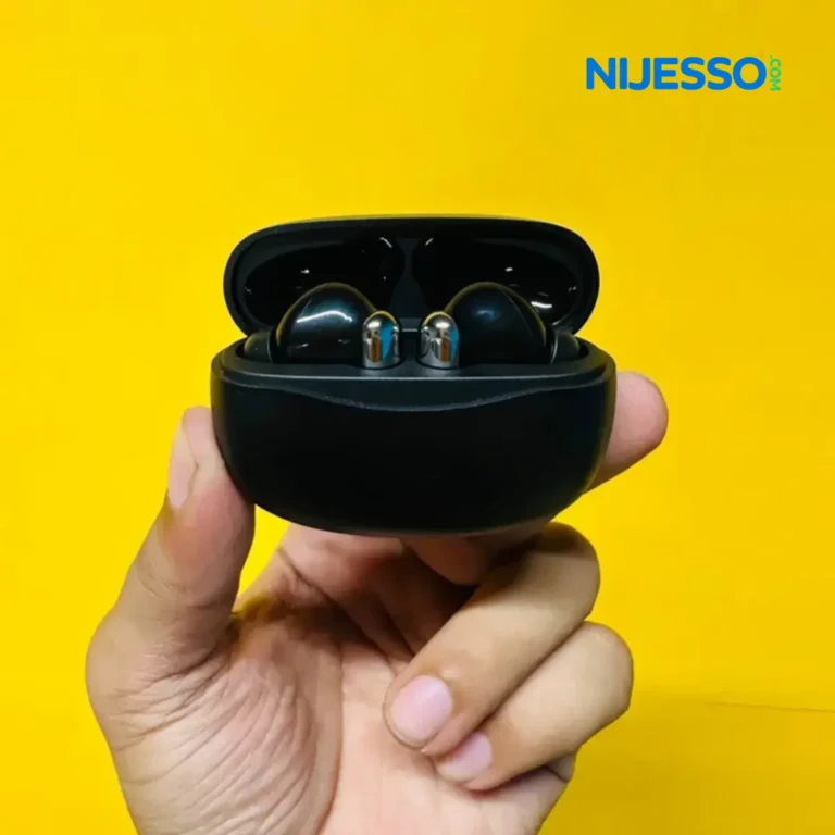 YW15 Active Noise Cancelling Earbuds – Black