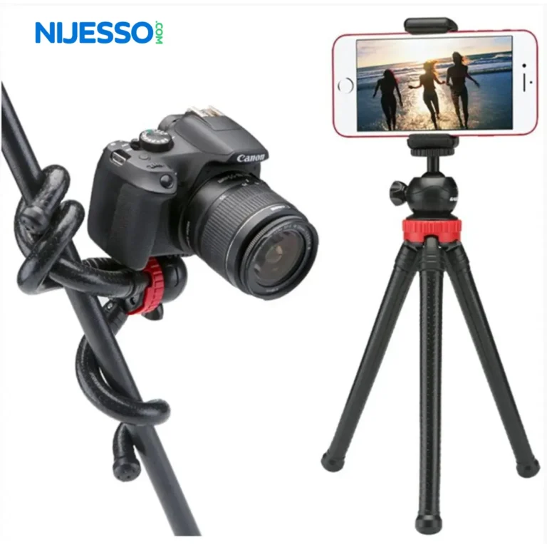 Combo! Octopus Tripod With Ball Head- Best For DSLR Or Smartphone Vlogging & Table Stand