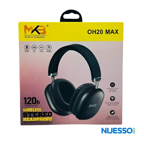 MK3 OH20 MAX Wireless Stereo Headphone