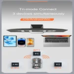 Trendy Hot Selling WIWU Crystal Transparent Wireless Mouse- Gray Color Inside