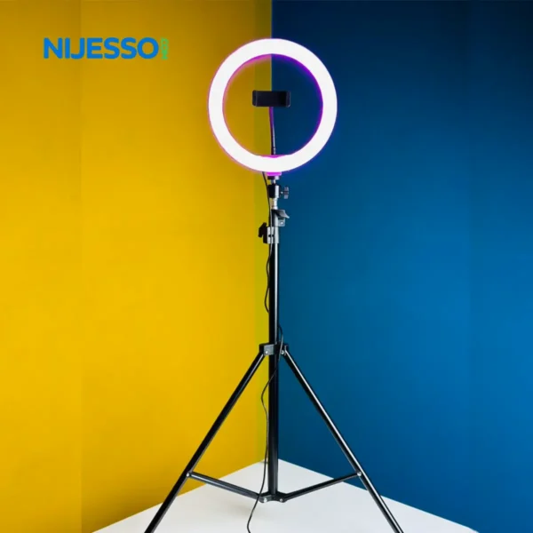 RGB LED Ring Light with Tripod (Havit ST7026)